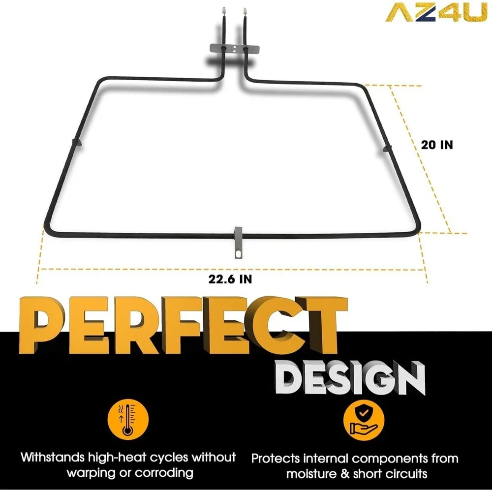 AZ4U Range Oven Bake Element For Whirlpool WFE540H0AE0 WFE540H0AS0 WFE540H0AS1
